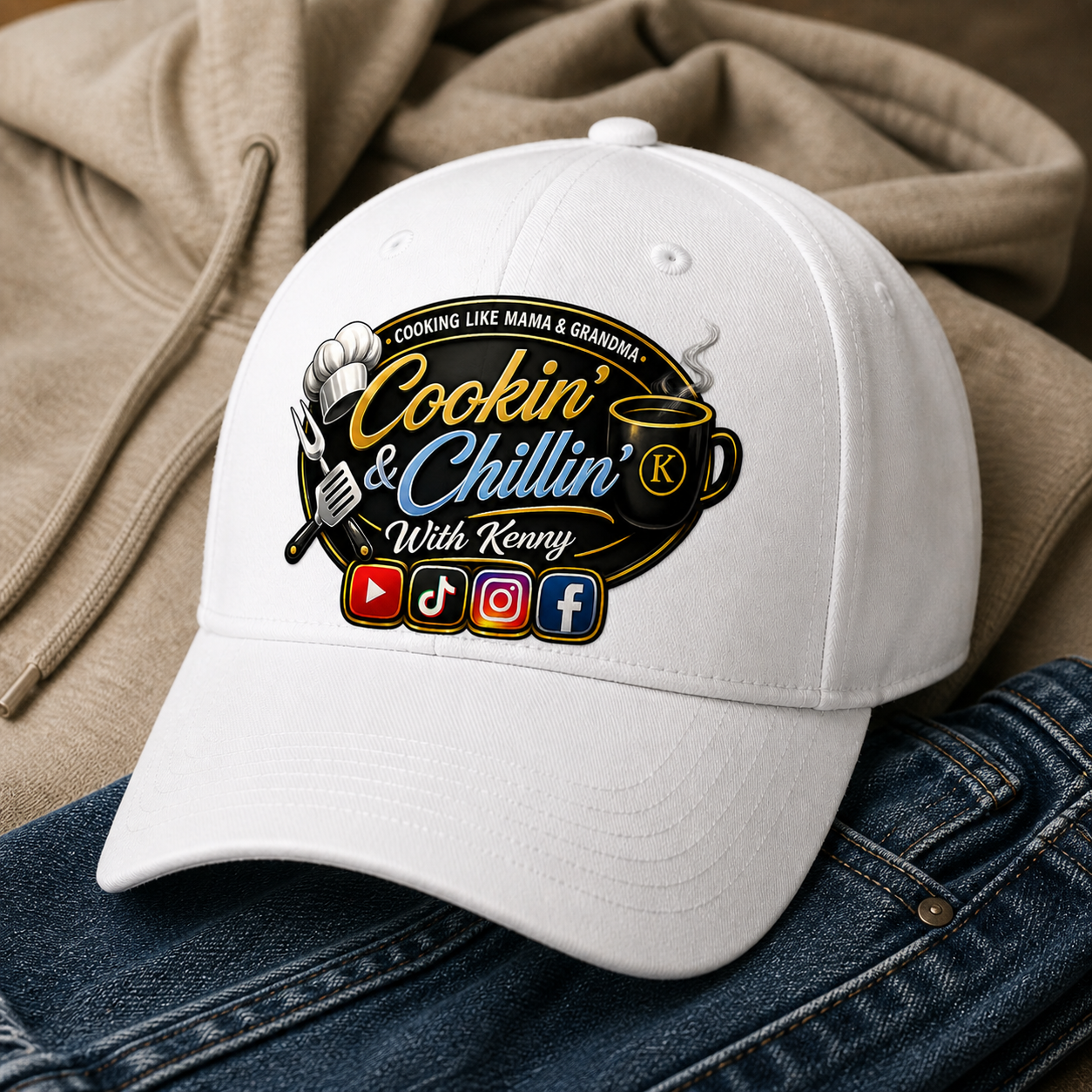 Cookin' & Chillin' Twill Cap