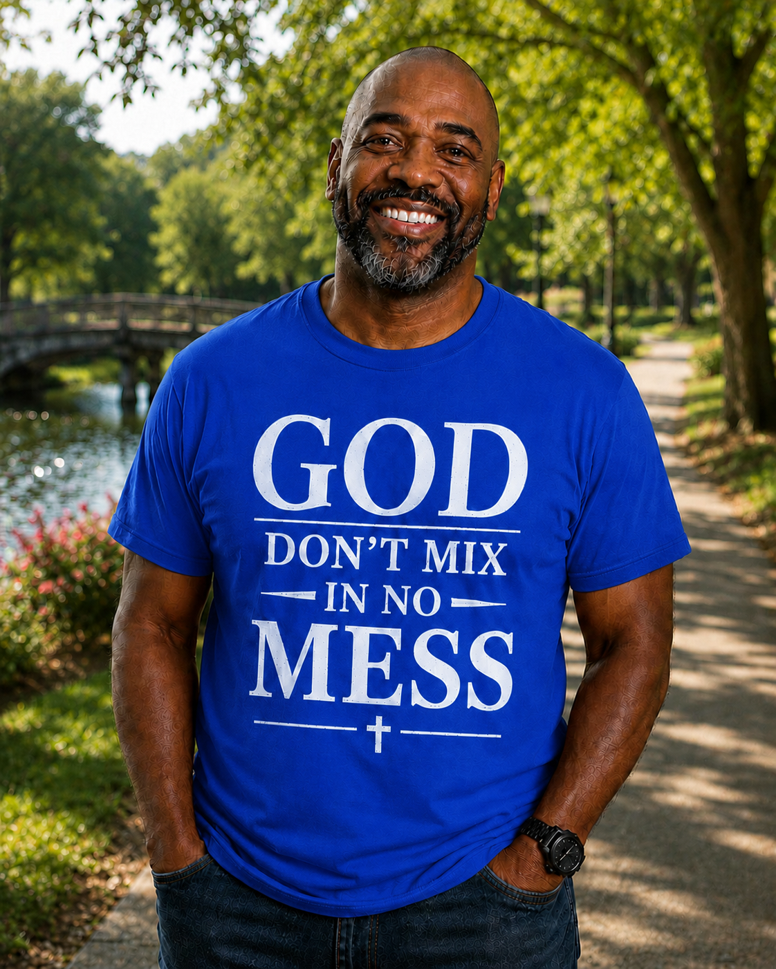 God No Mess Tee