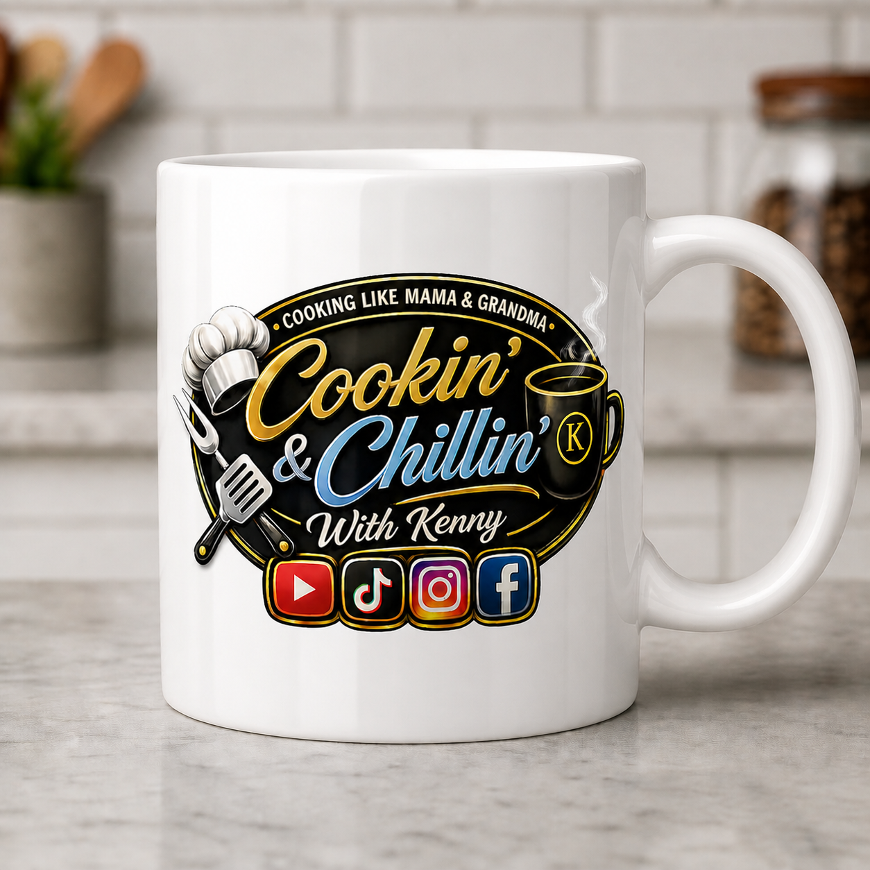 Cookin' & Chillin' Mug (11oz )