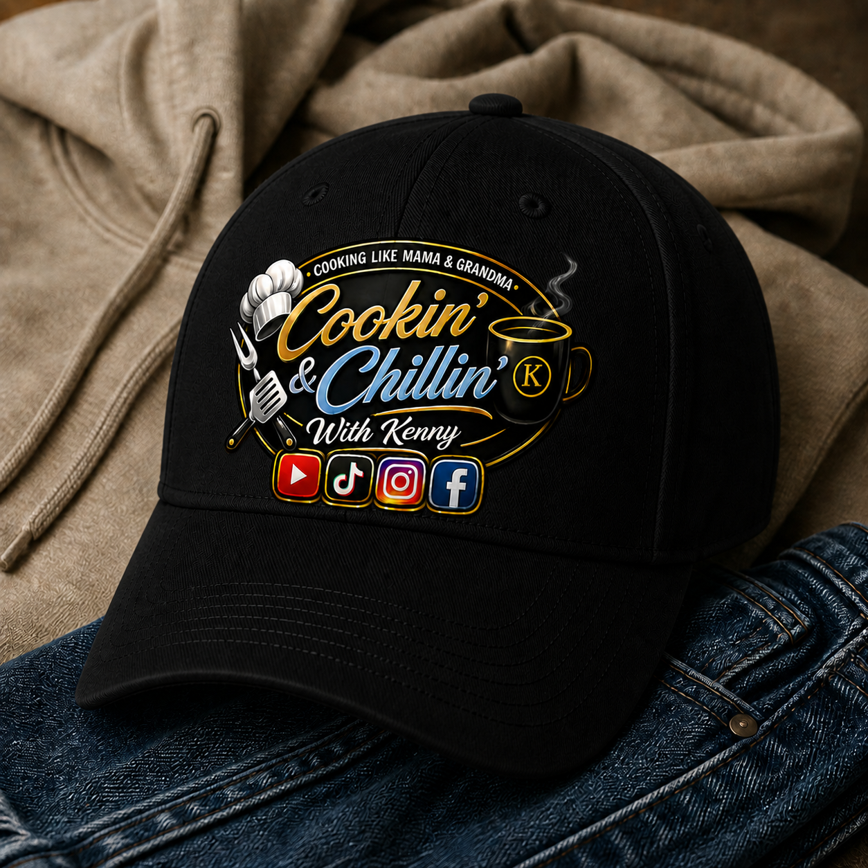 Cookin' & Chillin' Twill Cap