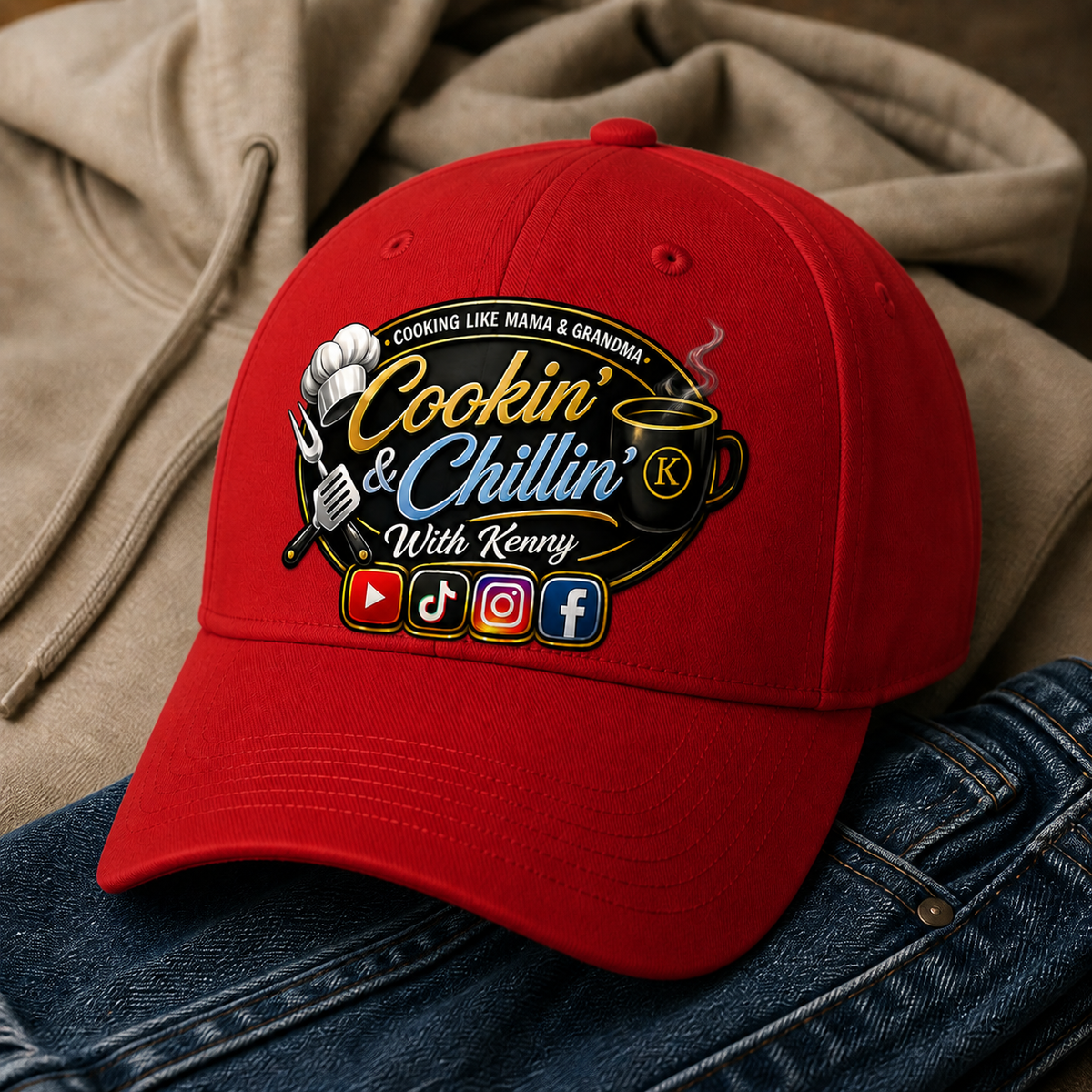 Cookin' & Chillin' Twill Cap