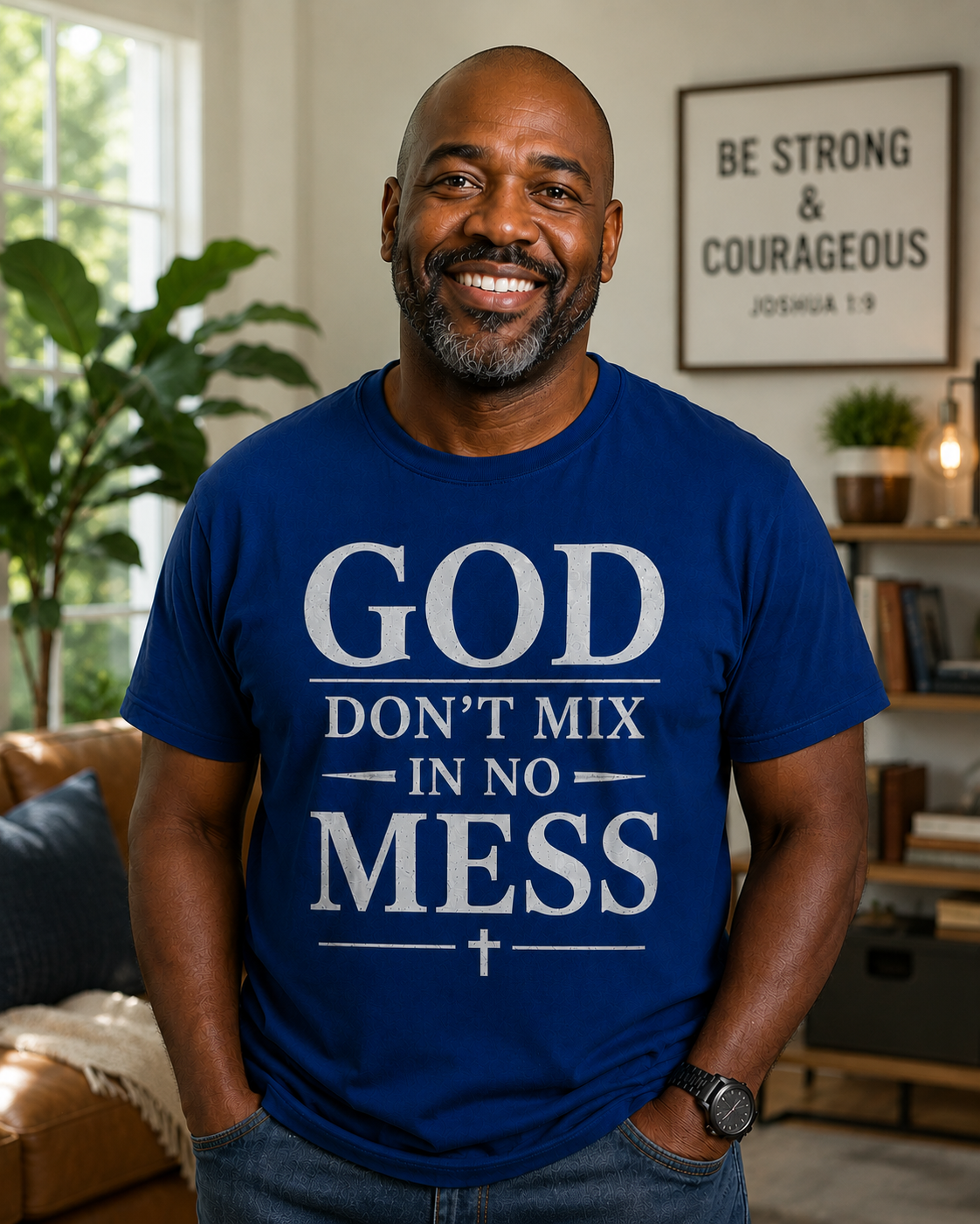 God No Mess Tee